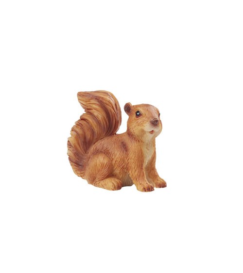 Deko-Eichhörnchen aus Poyresin - 4 x 3,5 cm
