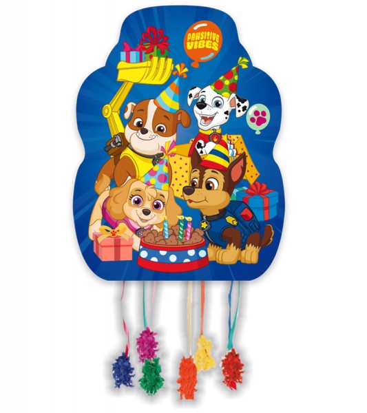 Zieh-Pinata "Paw Patrol Party" - 33 x 46 cm
