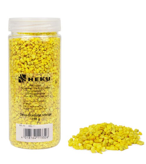 Deko-Granulat - 750 g - gelb