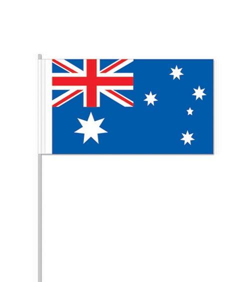 Papierflaggen "Australien" - 10 Stück