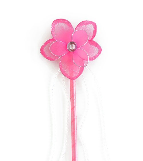 Elfenstab mit Blüte - rosa - 36 cm