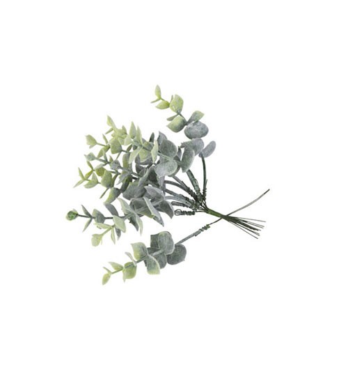 Künstliche Eukalyptuszweige - 17 cm - 10 Stück