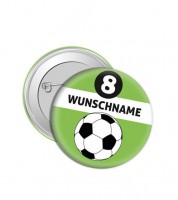 Dein Button „Fußball“ - Wunschtext