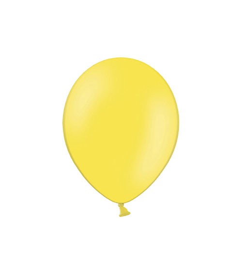 Mini-Luftballons - limonengelb - 12 cm - 100 Stück