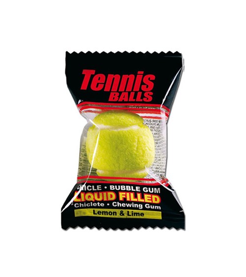 XL-Tennisball Kaugummi - gefüllt - 16 g