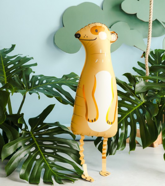 Walking-Folienballon "Erdmännchen" - 40 x 80 cm