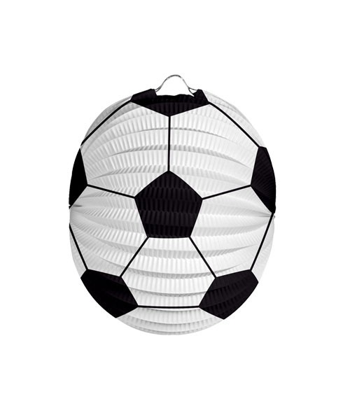 Papierlampion "Fußball" - 22 cm
