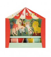 Cupcake-Kit "Zirkus" - 48-teilig