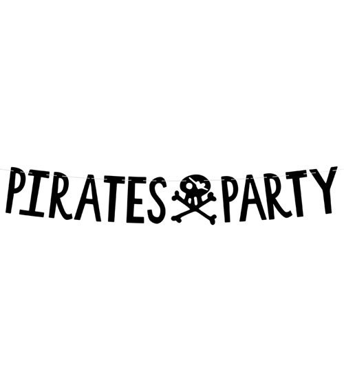 DIY Girlande "Pirates Party" - 1 m