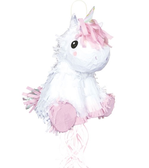 Zieh-Pinata "Baby-Einhorn" - 28 X 36 cm