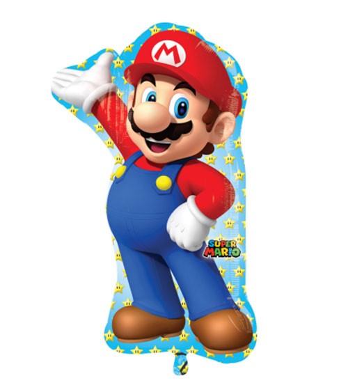 Supershape-Folienballon "Nintendo Super Mario" - Mario