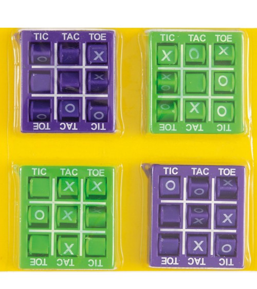 Mini Tic-Tac-Toe-Set - 4-teilig