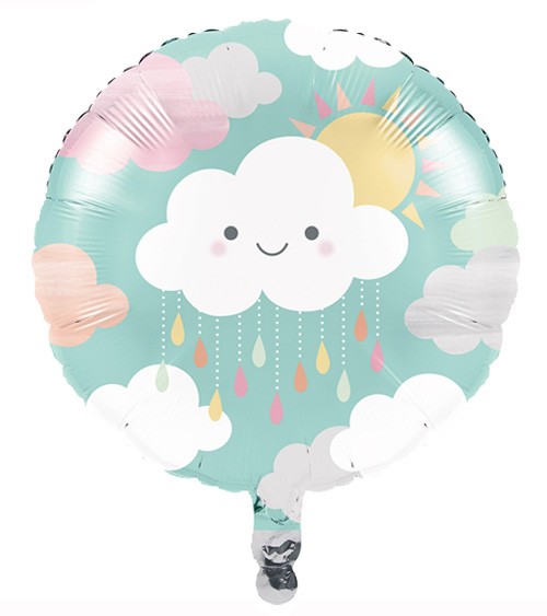 Runder Folienballon "Kleine Wolke"