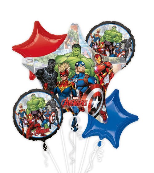 Folienballon-Set "Avengers" - 5-teilig