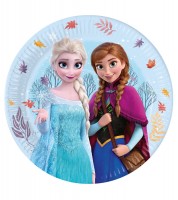 Pappteller "Frozen - Idyllic Wonder" - 8 Stück