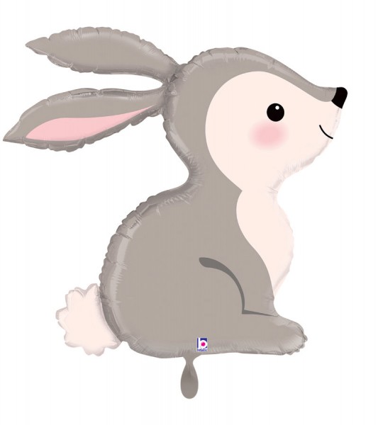 XXL-Folienballon "Woodland" - Hase - 91 cm