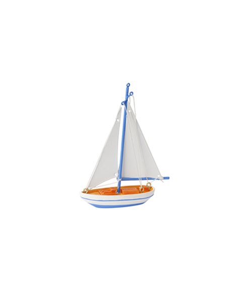 Kleines Segelboot - 7 x 11 cm