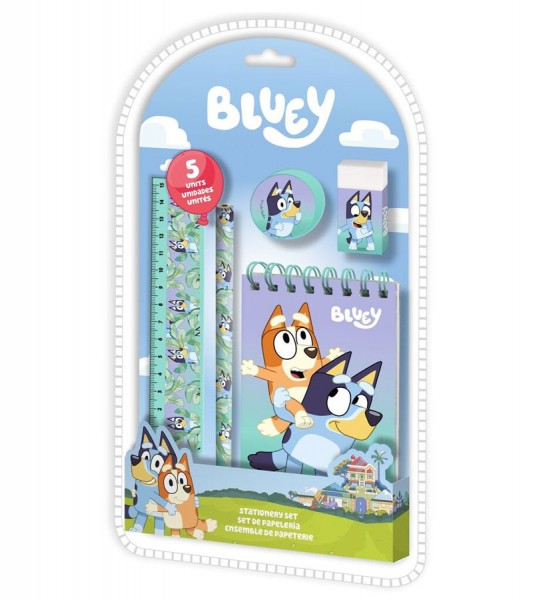 Bluey-Schreibset - 5-teilig