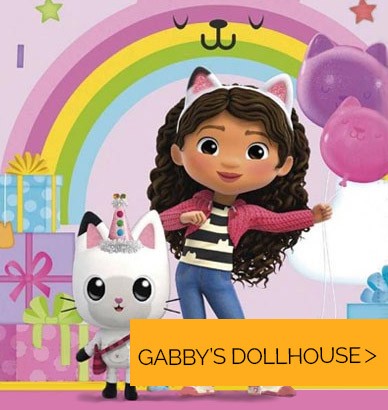 Niedliche Gabby's Dollhouse Kindergeburtstags Deko