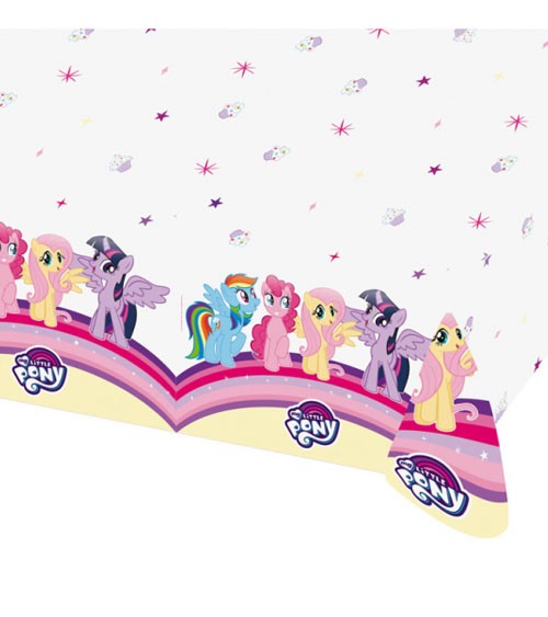 Kunststoff-Tischdecke "My Little Pony - Magie" - 120 x 180 cm