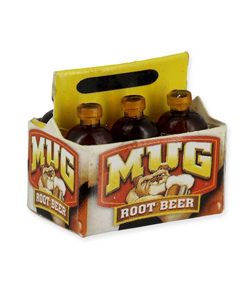Sixpack "Root Beer" - 1:12 - 2 cm