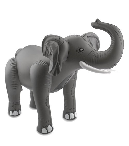 Aufblasbarer Elefant - 75 x 60 cm