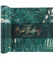 Tischläufer "Birthday Jungle" - 28 cm x 3 m