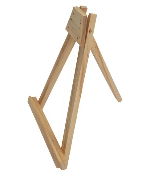 Staffelei aus Holz - 20 cm