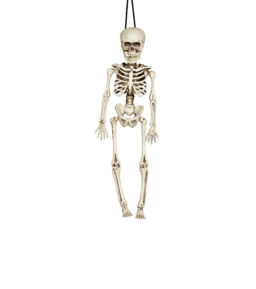 Skelett zum Hängen aus Kunststoff - 40 cm