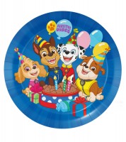 Pappteller "Paw Patrol Party" - 8 Stück