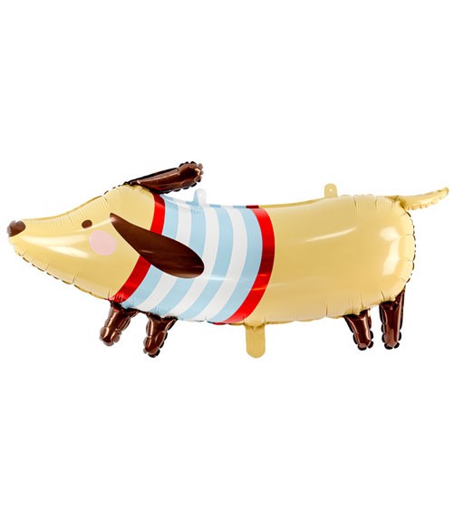Supershape-Folienballon "Dachshund" - 90 x 40 cm