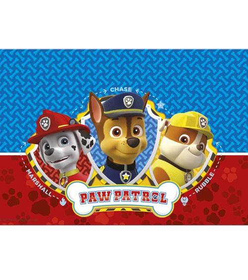 Kunststoff-Tischdecke "Paw Patrol - Ready for Action“ - 120 x 180 cm