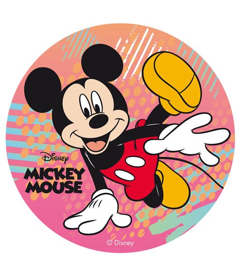 Essbarer Tortenaufleger "Mickey Mouse" - 20 cm