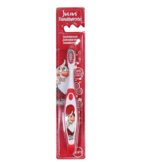 Zahnbürste für Kinder "Wichtel Julius" - sortiert
