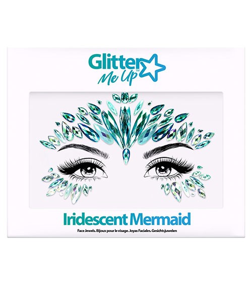 Face Jewels "Mermaid" - Selbstklebende Glitzersteine