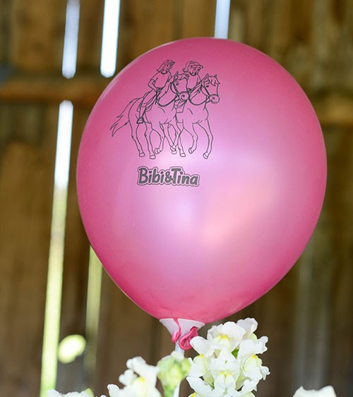 Luftballon-Set "Bibi und Tina" - 8 Stück