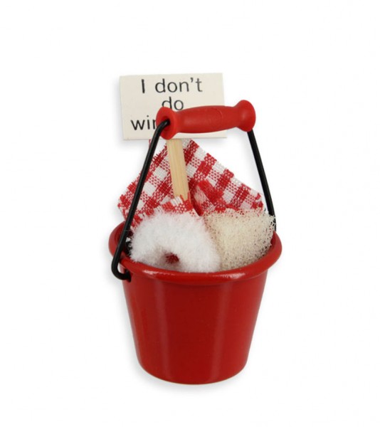Putzeimer - gefüllt - 2,5 x 2,8 cm