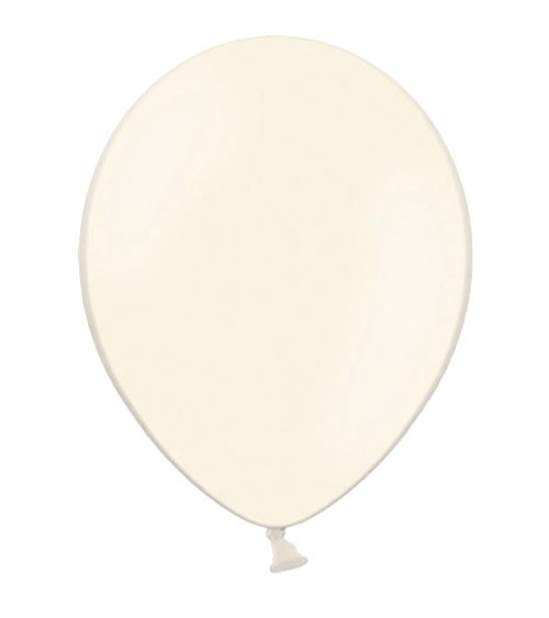 Standard-Luftballons - elfenbein - 10 Stück