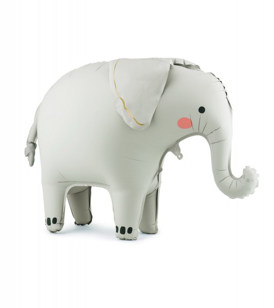 Stehender Folienballon "Elefant" - 119 x 73 cm