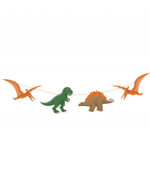 Girlande "Dinosaurier" - 3 m
