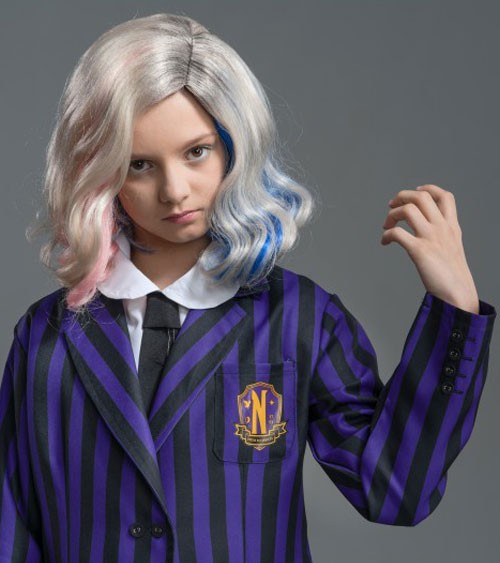 Wednesday Nevermore Schuluniform für Kinder - lila-schwarz