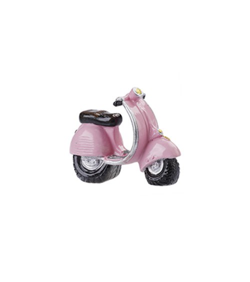 Miniatur Motorroller - rosa - 4,5 cm
