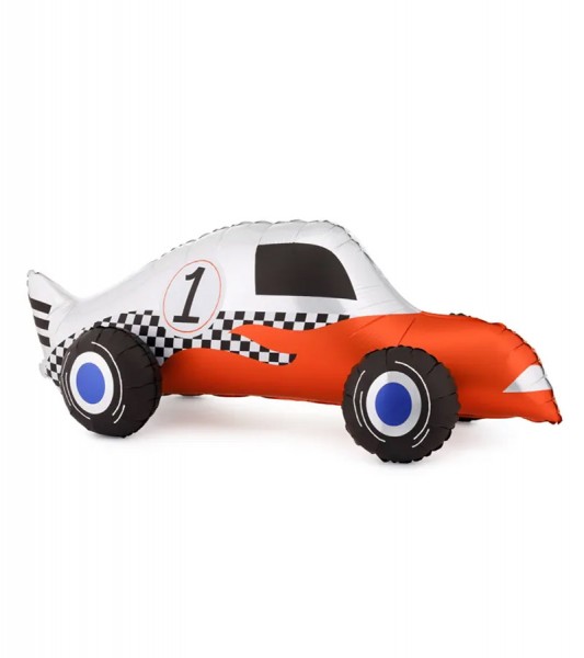 Stehender Folienballon "Rennwagen" - 91 x 39 cm