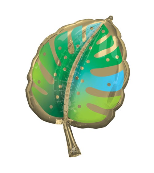Supershape-Folienballon "Palmblatt" - 55 x 76 cm