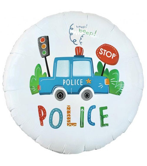 Folienballon "Police" - 36 cm