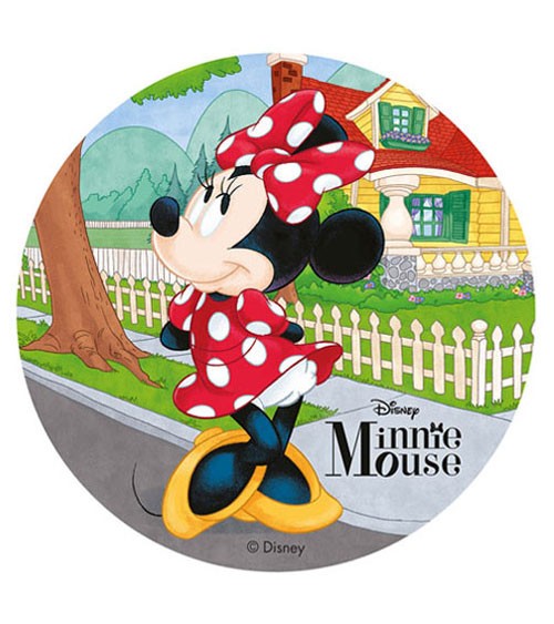 Essbarer Tortenaufleger "Minnie Mouse" - 20 cm