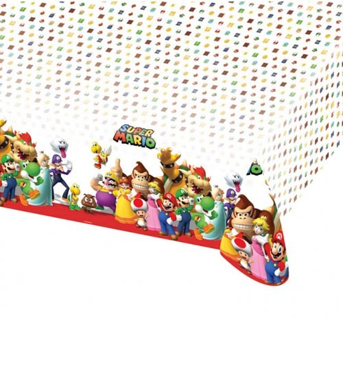 Kunststoff-Tischdecke "Nintendo Super Mario" - 120 x 180 cm