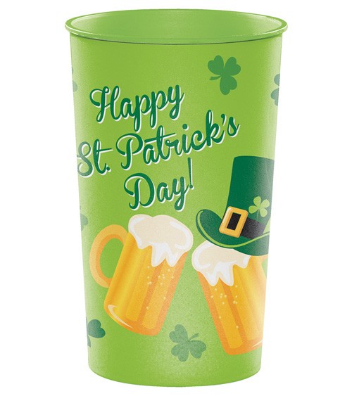 XXL Plastikbecher "St. Patrick's Day" - 940 ml