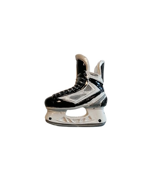 Mini Eishockey-Stiefel aus Polyresin - 4 x 5 cm - 1 Stück