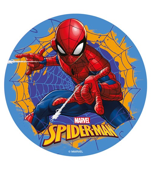Essbarer Tortenaufleger "Spider-Man" - 20 cm
